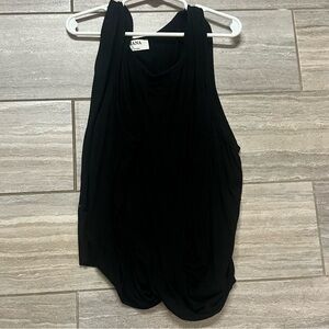 Large top with flowy front.